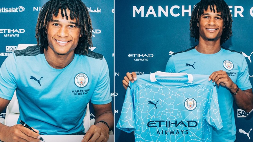 CHÍNH THỨC: Nathan Ake ký hợp đồng 5 năm với Man City